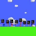 screenshot of the scene