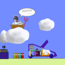 screenshot of the scene