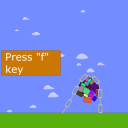 screenshot of the scene