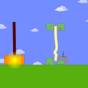 screenshot of the scene