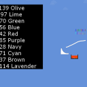 screenshot of the scene